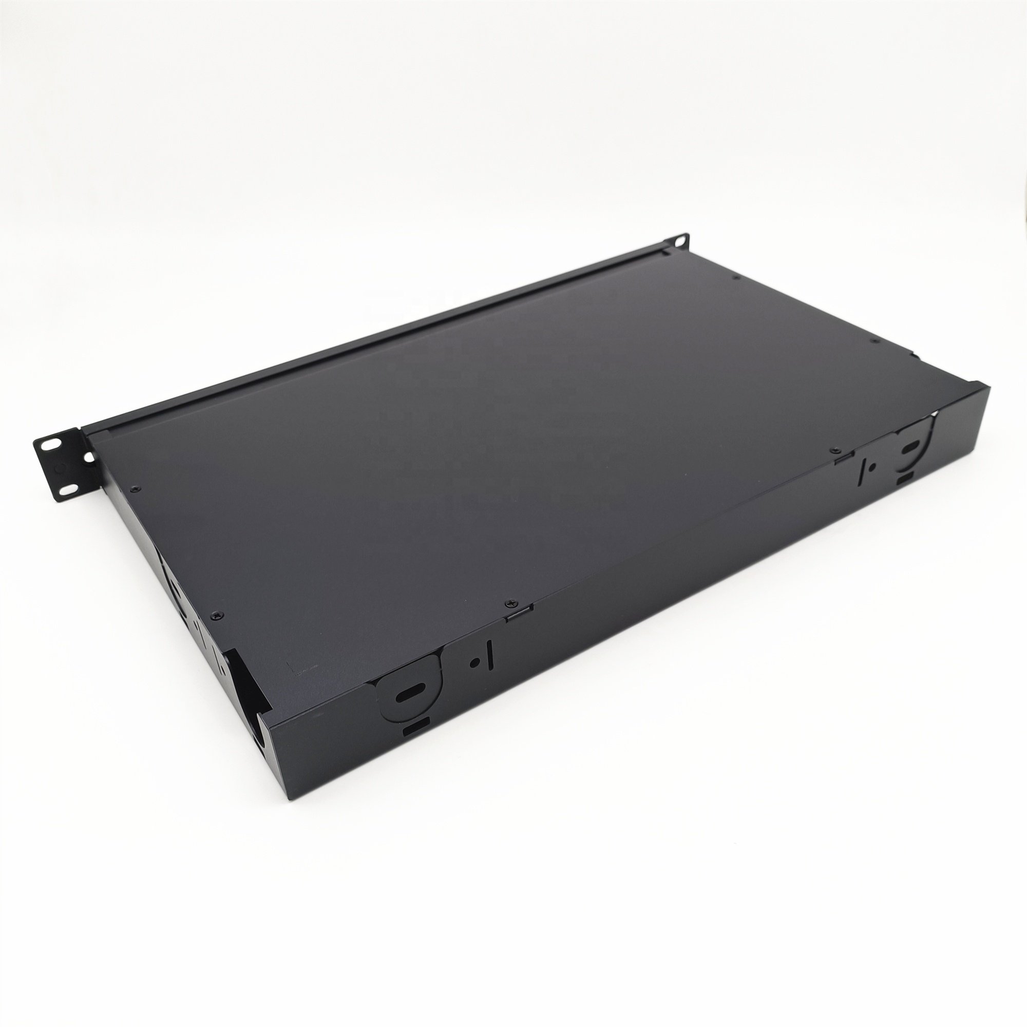 Custom SPCC Optical fiber cable box slide cover type precision aluminum/ stainless steel sheet metal enclosure case