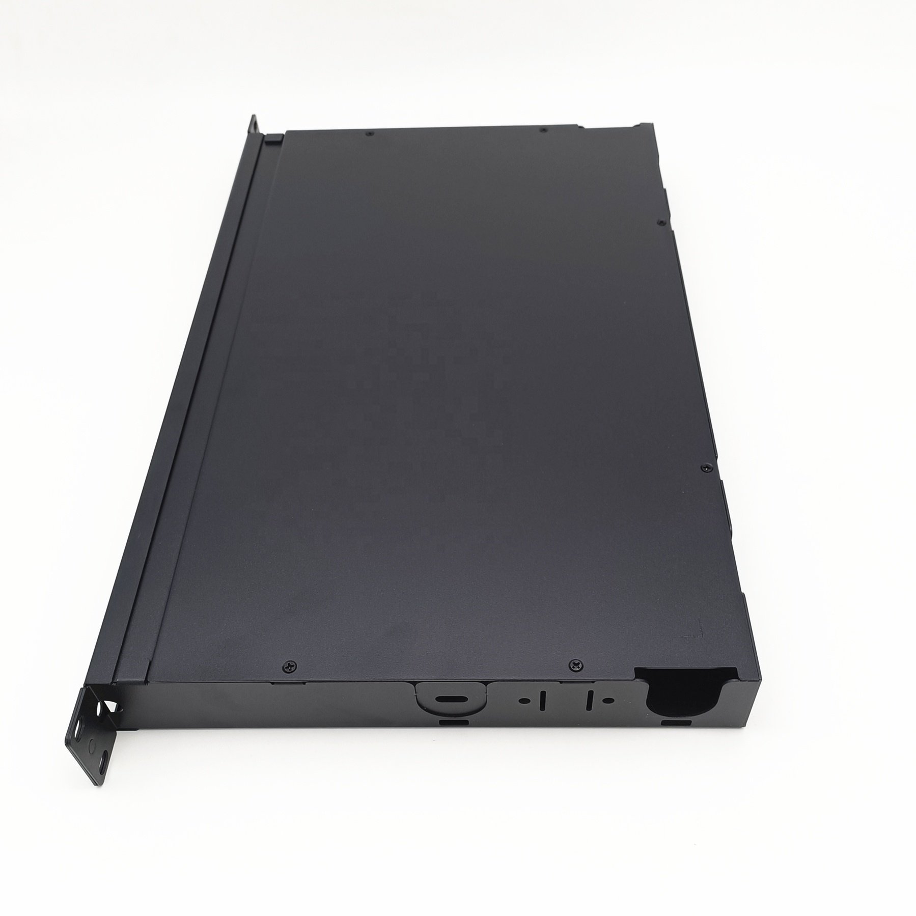 Custom SPCC Optical fiber cable box slide cover type precision aluminum/ stainless steel sheet metal enclosure case