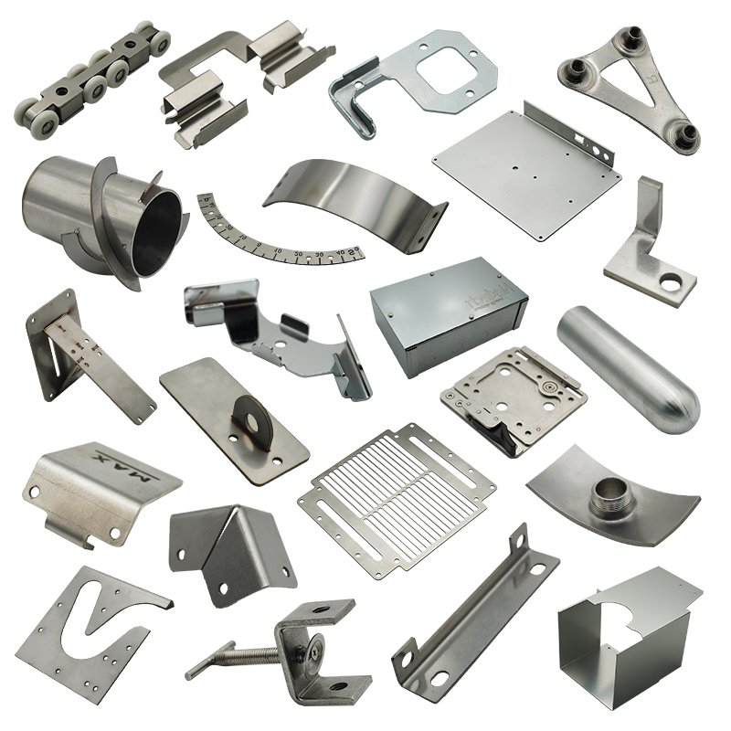 Custom Aluminum Stainless steel fabrication Sheet metal bending Metal stamping Sheet Metal Fabrication