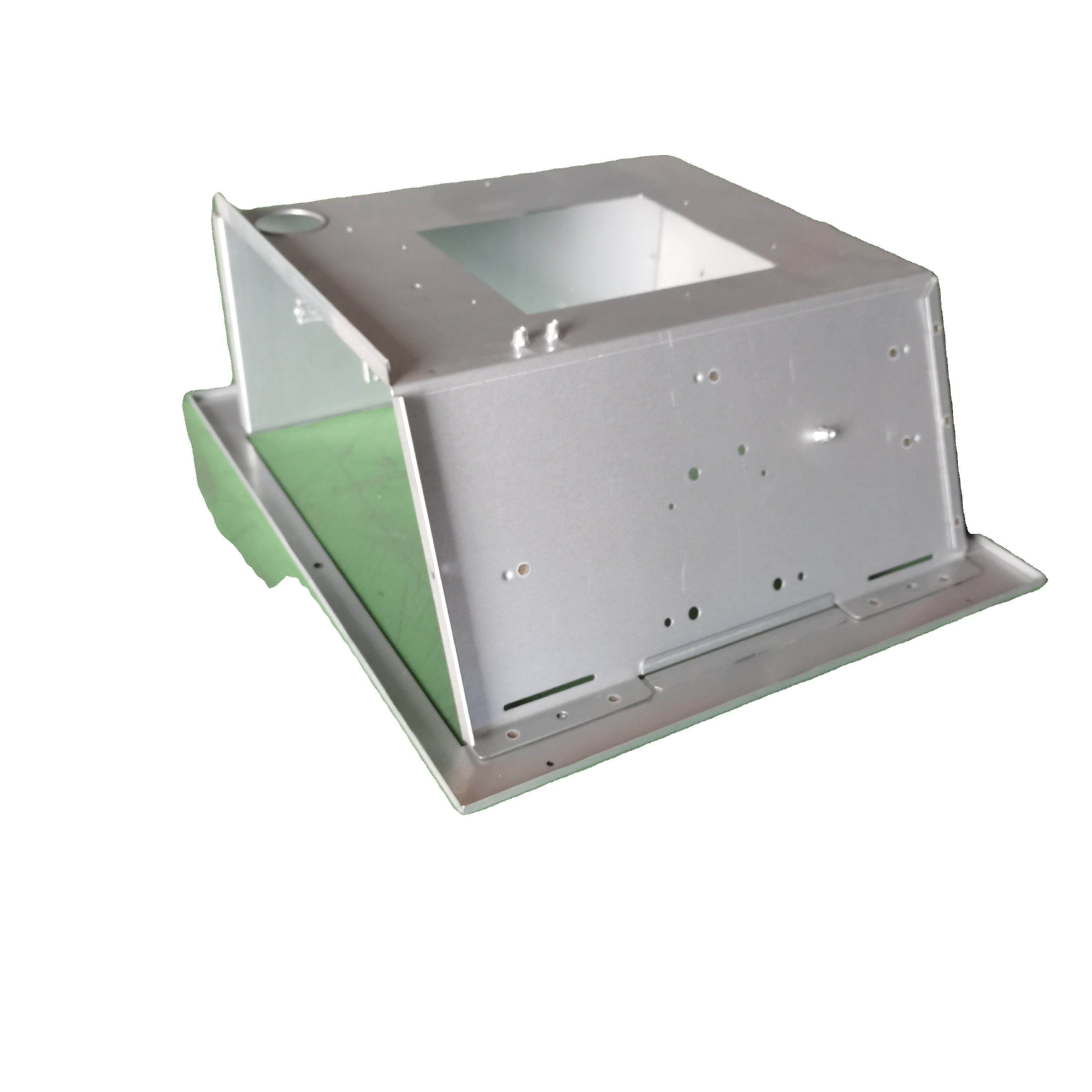 High Precision Stainless Steel Sheet Metal Fabrication Laser Cut Steel Enclosures Welded Box Metal Processing and Control Box