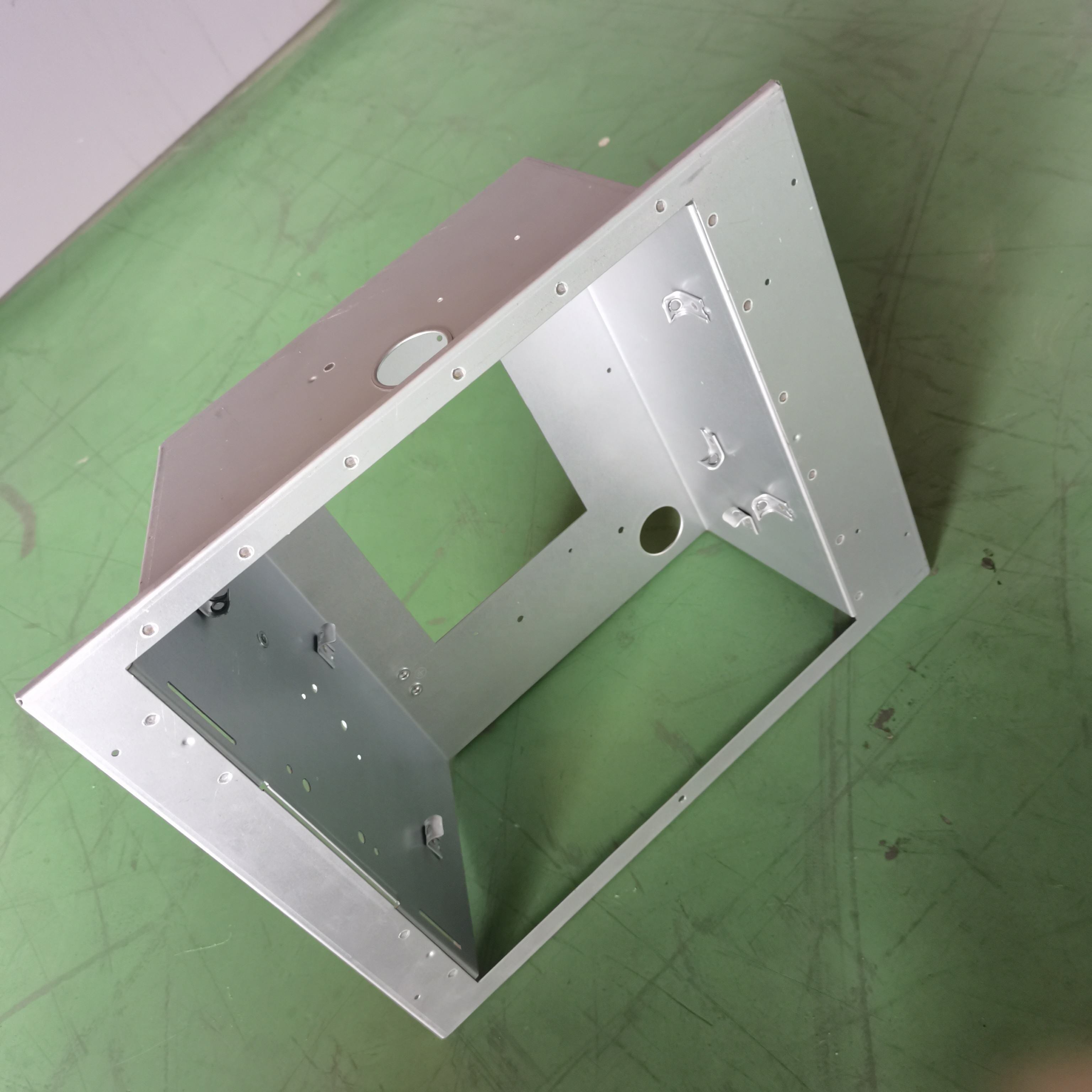 High Precision Stainless Steel Sheet Metal Fabrication Laser Cut Steel Enclosures Welded Box Metal Processing and Control Box