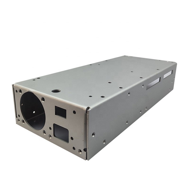 Custom Bending Stamping Works Welding Service Enclosure Box Processing Parts Stainless Aluminium Steel Sheet Metal Fabrication