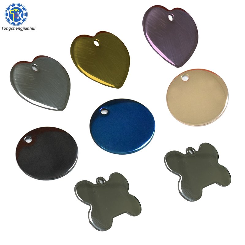 Custom Made OEM Sheet Metal Fabrication Stamping Polished Brass Round Blank Tag With ISO9001 Certificated