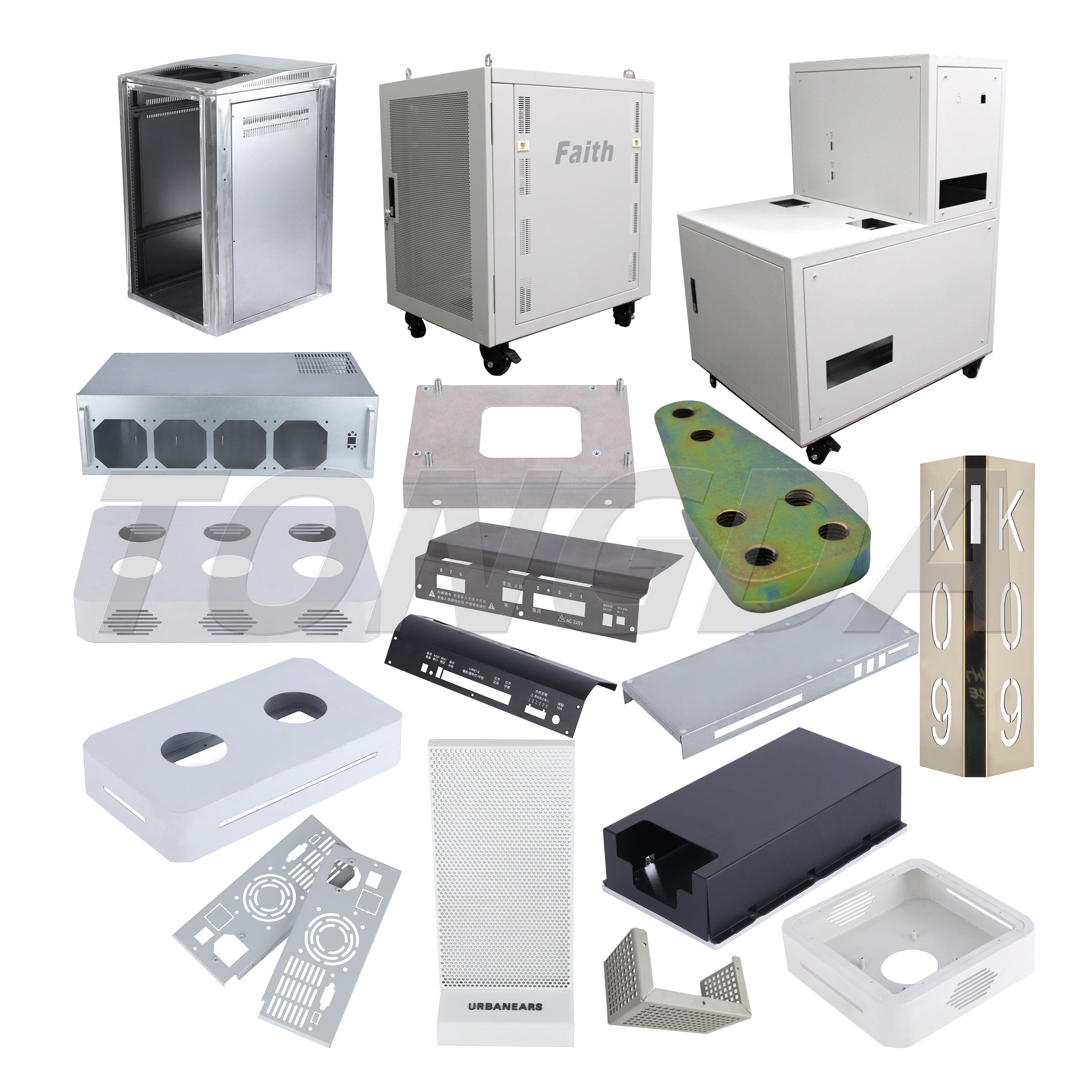 Precise Metal Stamping Stainless Steel Box Laser Cutting Products components Sheet Metal Fabrication Metal Stamping Kit