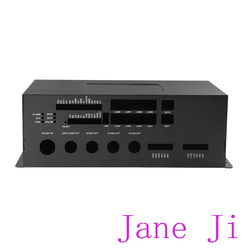 OEM sheet metal chassis cabinet bracket aluminum stainless steel sheet metal cutting bending parts fabrication