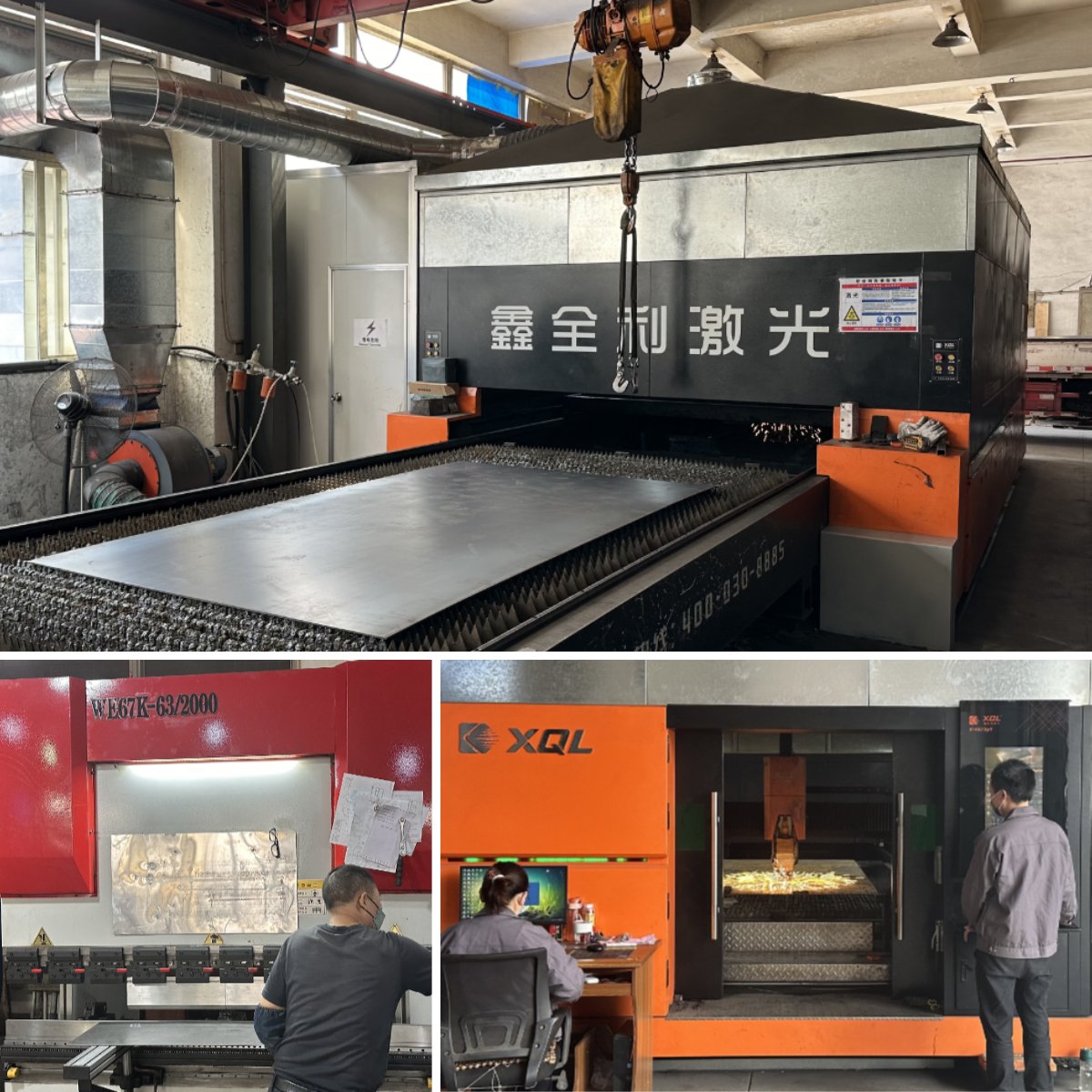 OEM factory direct custom bending laser cutting sheet metal fabrication stamping parts polished brushed stainless steel parts