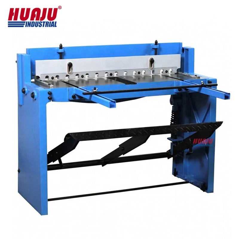 Huaju Industrial Q01-2.0x1000 40 Inch Treadle Guillotine Plate Cutting Machine Sheet Metal Foot Stomp Shear Tool