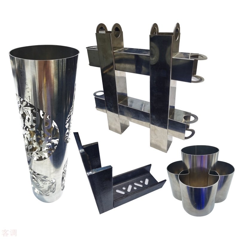 Stainless Steel Laser Tube Sheet Metal Stamped Bending Custom Sheet Metal Fabrication Metal Laser Cutting Tube Service