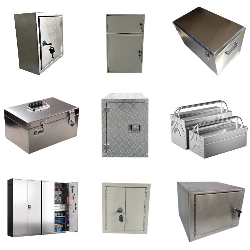 Custom Stainless Steel & Aluminium Sheet Metal Fabrication Services-Welding Laser Cutting Stamped Parts Industrial Applications