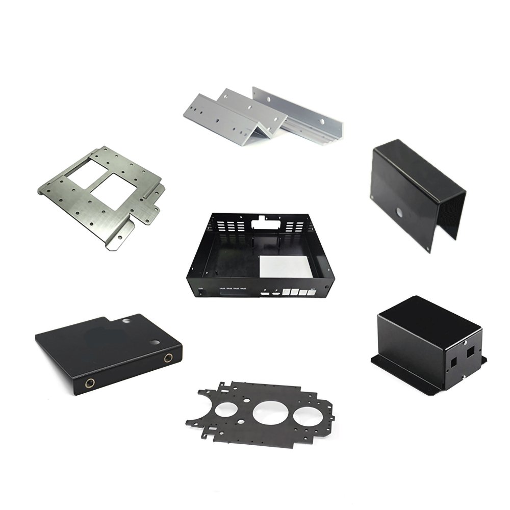Precision Stainless steel laser cut steel bend and powder coat sheet metal fabrication product professional service