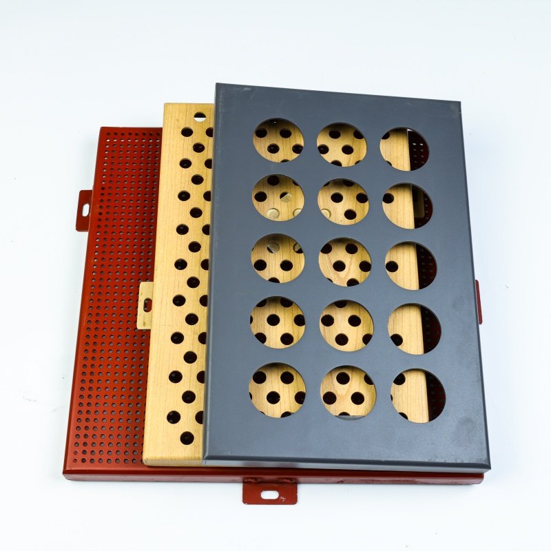 Large Aluminum Veneer Sheet Metal Fabrication Exterior and Interior Wall Cladding Building Material