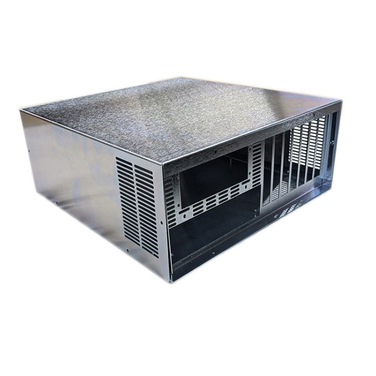 OEM Custom Stainless Carbon Steel Welding Enclosure Sheet Metal Fabrication Service Laser Cutting Bending Processing