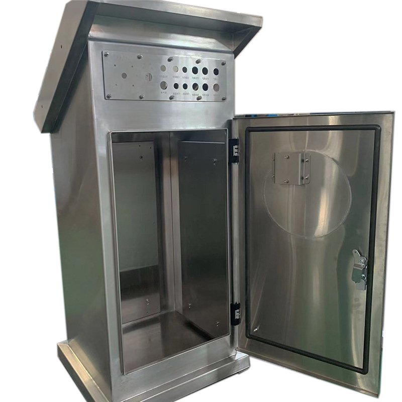 Wholesale Price Waterproof Stainless Steel Sheet Metal Fabrication Enclosure Cabinet Custom Sheet Metal Box