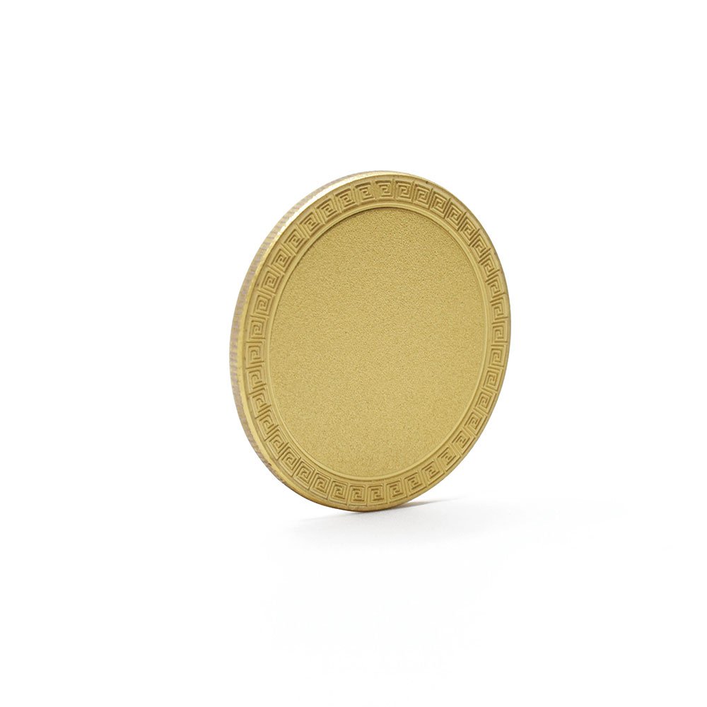 OEM Sheet Metal Fabrication Sheet Metal Tags Galvanised Gold Brass Metal Blank Coin Stamping Parts souvenir coin memorial coins