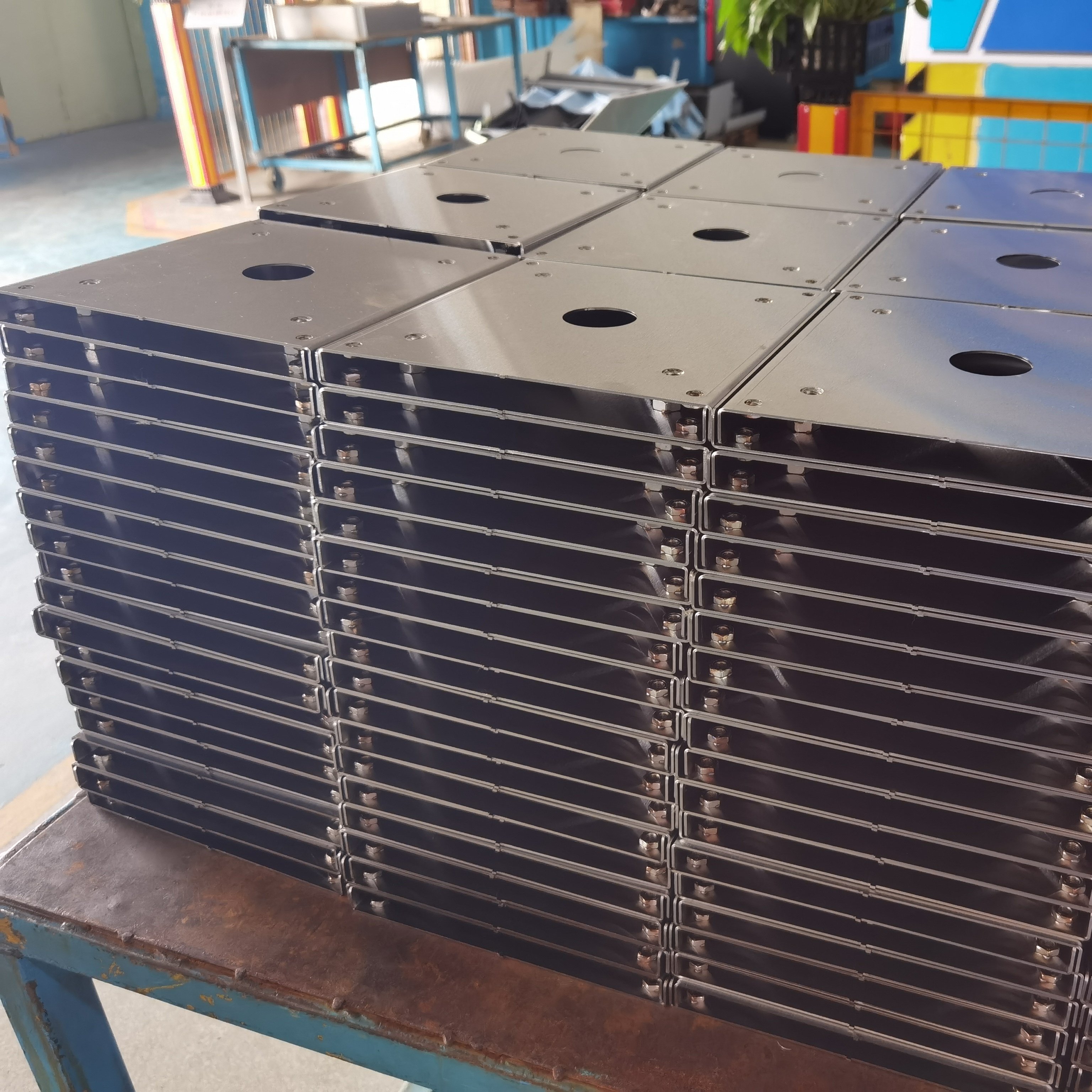 sheet metal fabrication manufacturing custom brush 304 201 316 stainless steel panel