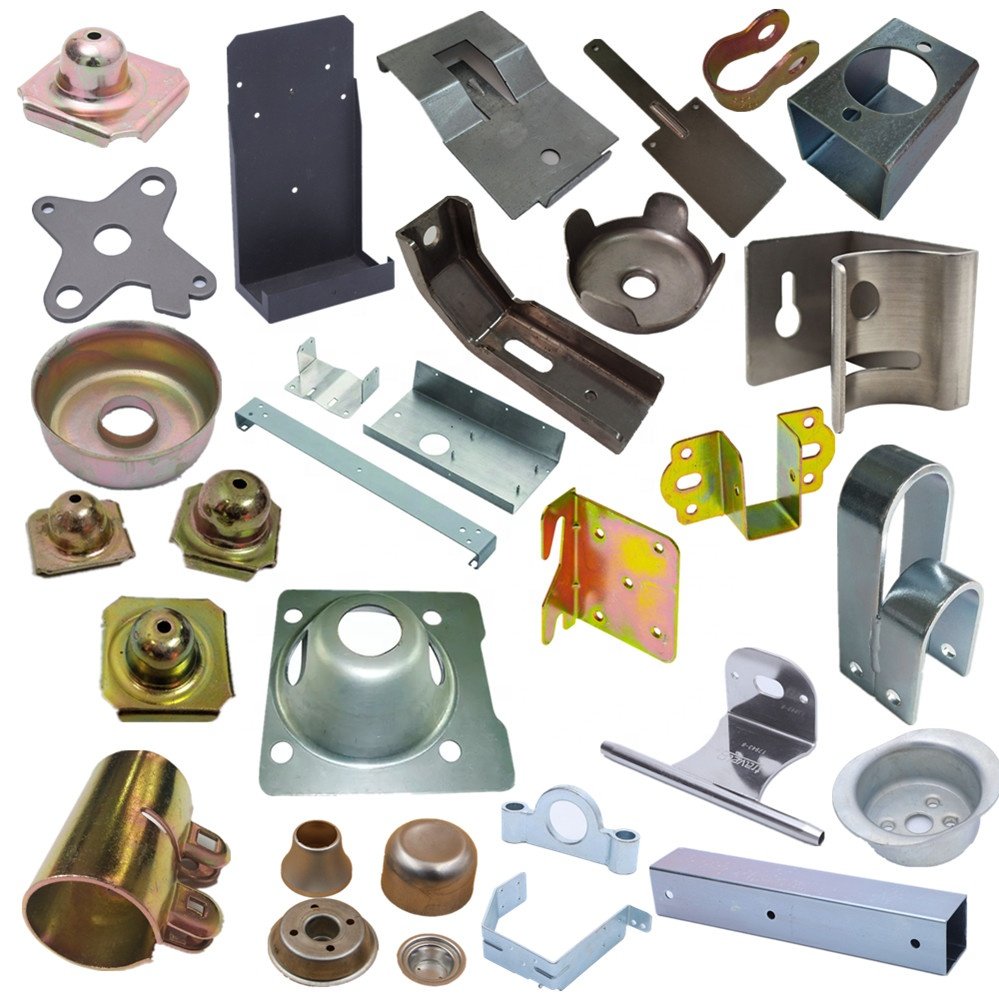 OEM sheet metal fabrication stamped metal parts custom deep drawn laser cutting bending metal stamping part