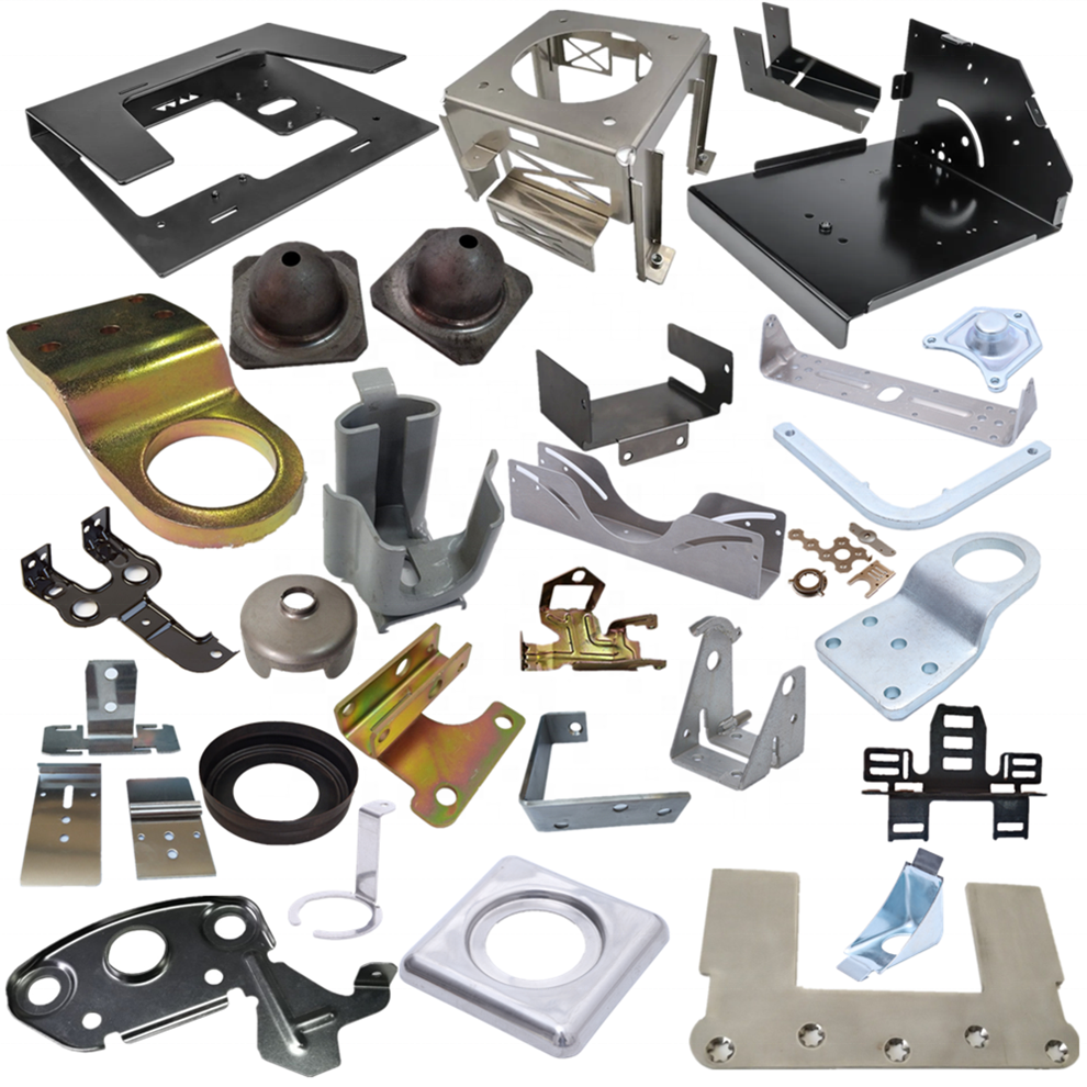 OEM sheet metal fabrication stamped metal parts custom deep drawn laser cutting bending metal stamping part