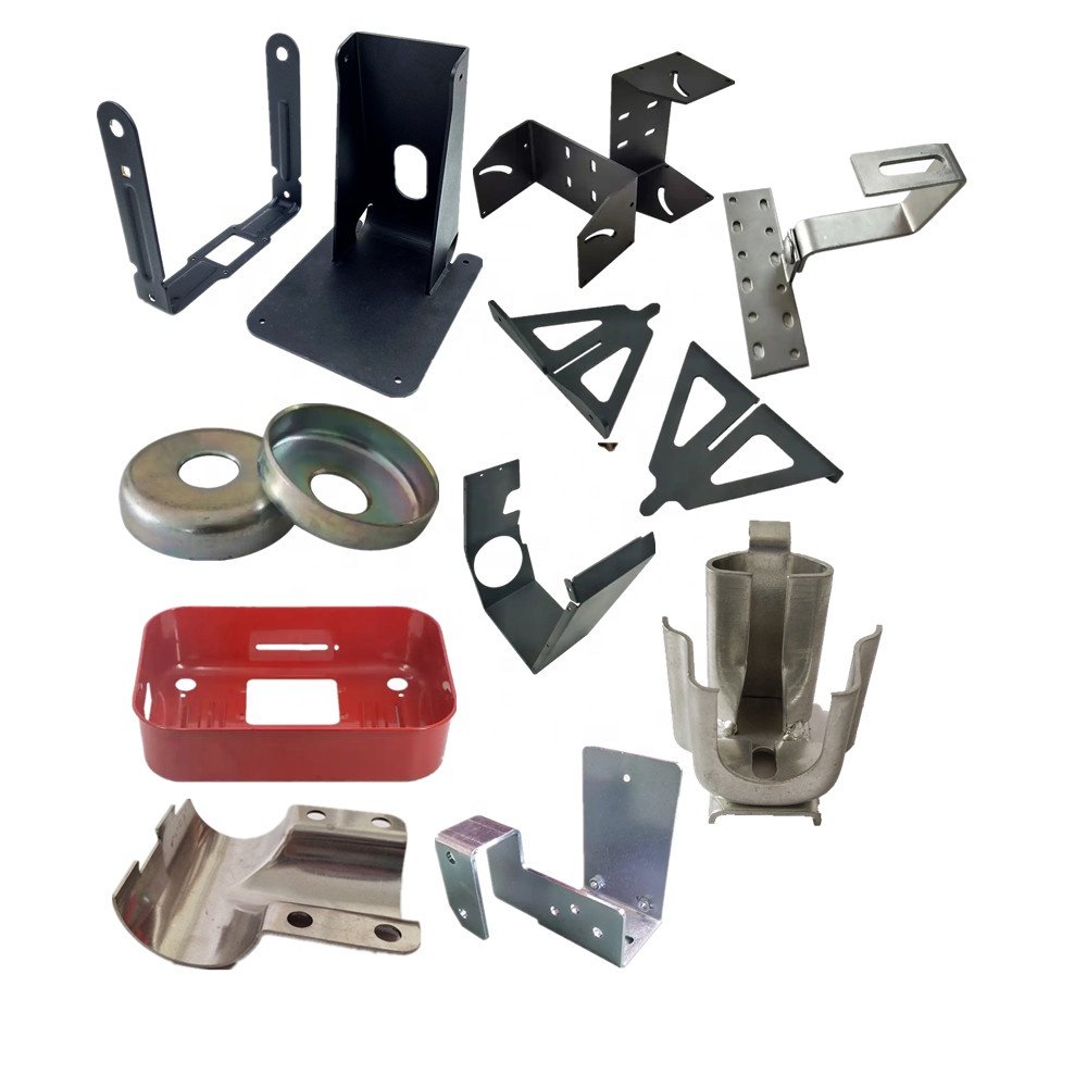 OEM sheet metal fabrication stamped metal parts custom deep drawn laser cutting bending metal stamping part
