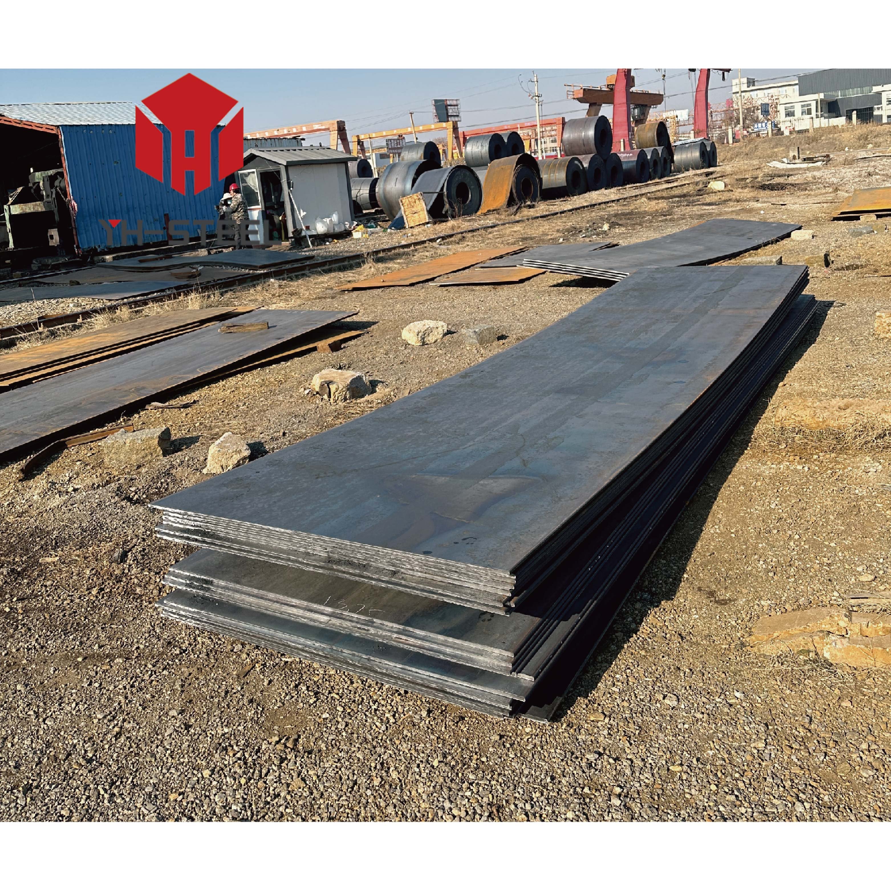 Q235 Hot Rolled Carbon Steel Plate 10mm 12mm Automobile Ship Manufacturing Cut Weld Processing Construction