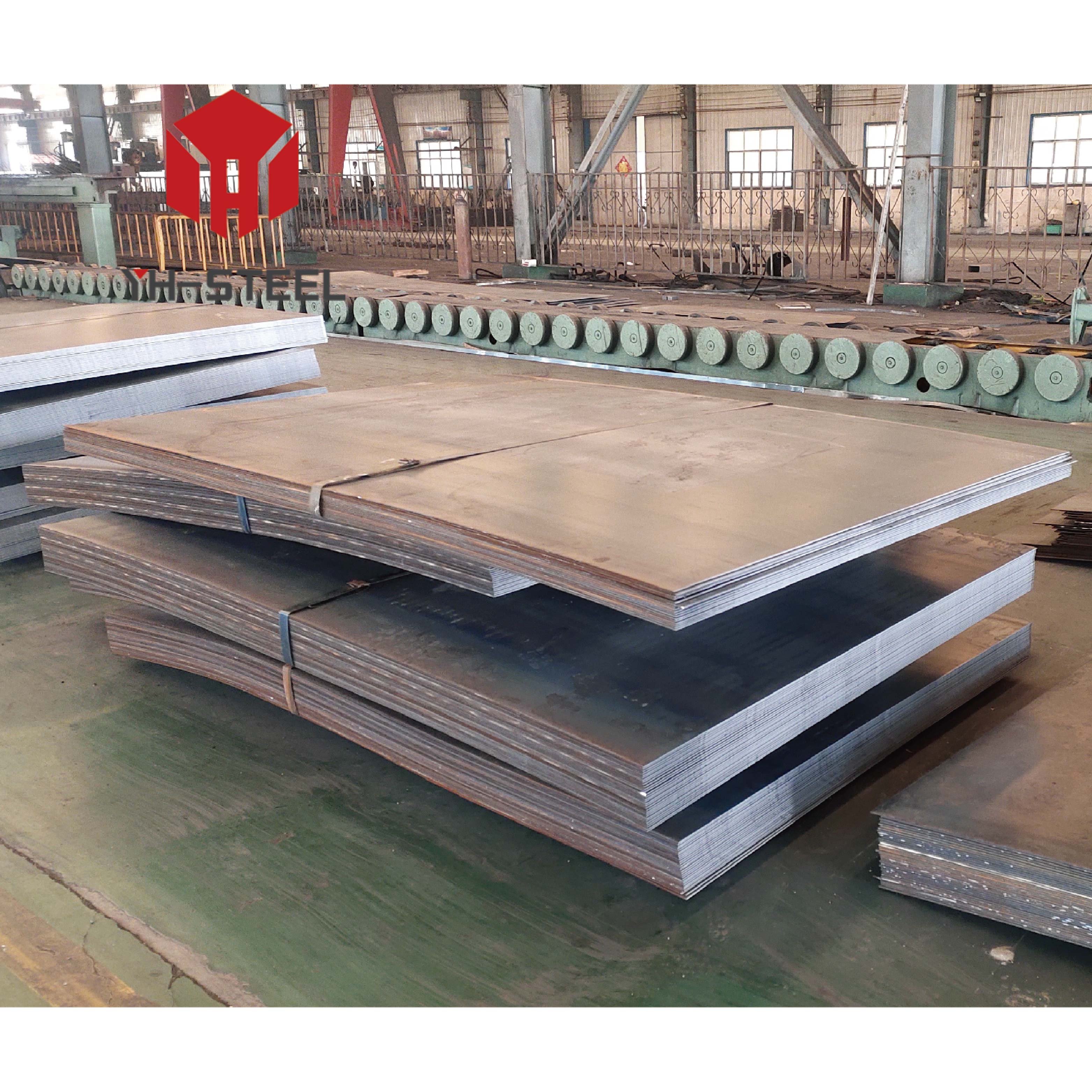 Q235 Hot Rolled Carbon Steel Plate 10mm 12mm Automobile Ship Manufacturing Cut Weld Processing Construction