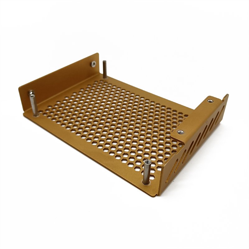 Customized Metal Electronic Instrument Casings Rack Mounted Chassis Plate Enclosure Laser Cut Bending Sheet Metal Fabrication