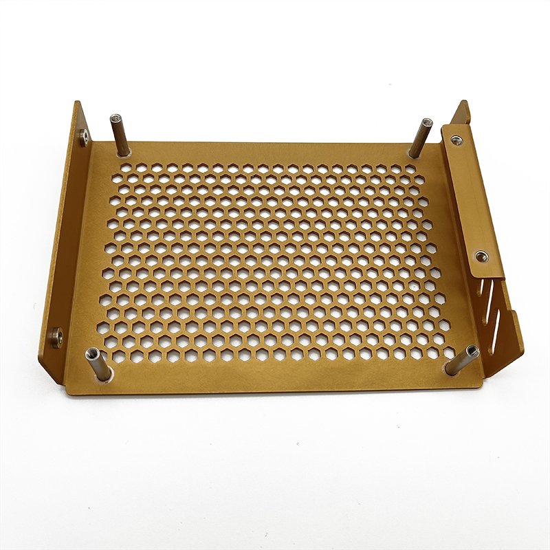 Customized Metal Electronic Instrument Casings Rack Mounted Chassis Plate Enclosure Laser Cut Bending Sheet Metal Fabrication