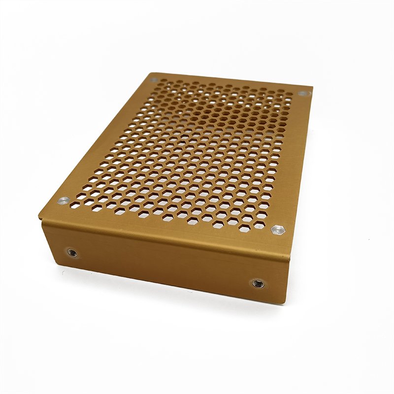 Customized Metal Electronic Instrument Casings Rack Mounted Chassis Plate Enclosure Laser Cut Bending Sheet Metal Fabrication