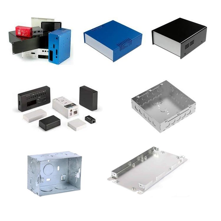 Sheet Metal Fabrication Custom Stainless Steel Box Stamping Bending Laser Cutting High Precision Sheet Metal