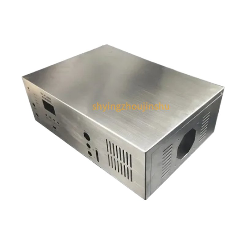 Stainless steel frame aluminum box steel enclosure sheet metal fabrication with powder coating
