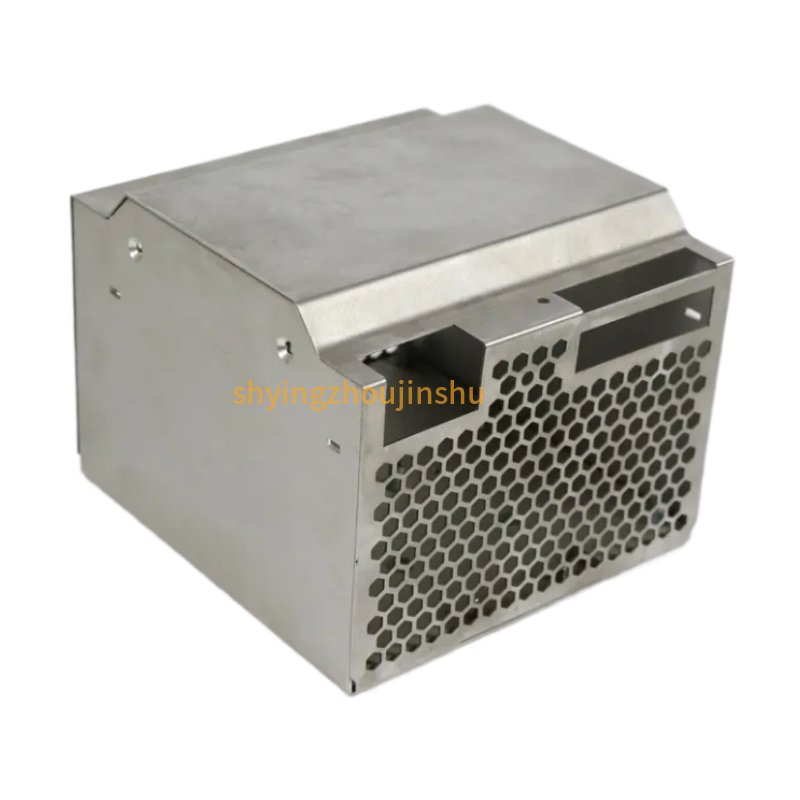 Stainless steel frame aluminum box steel enclosure sheet metal fabrication with powder coating
