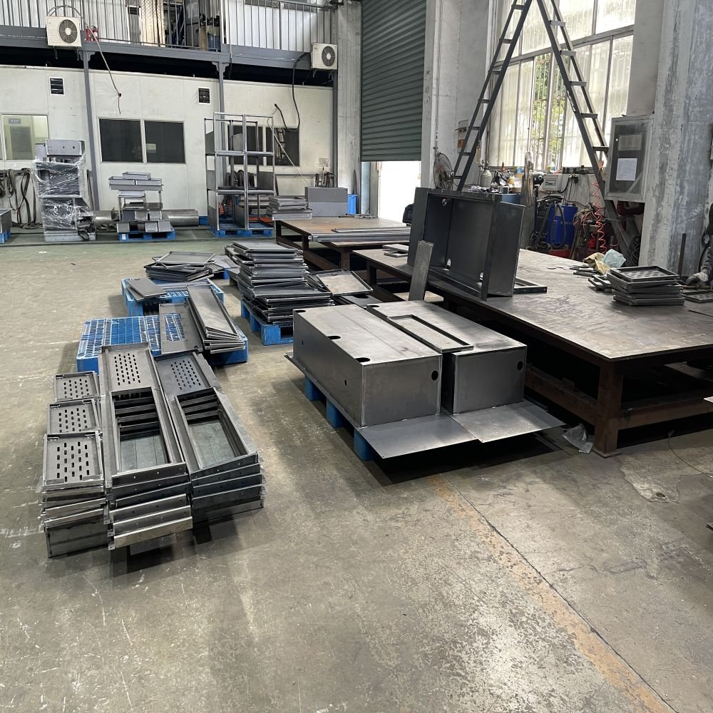 Custom Metal Processing Laser Cutting Cabinet Outer Frame Enclosure Welding Stainless Steel Sheet Metal Fabrication