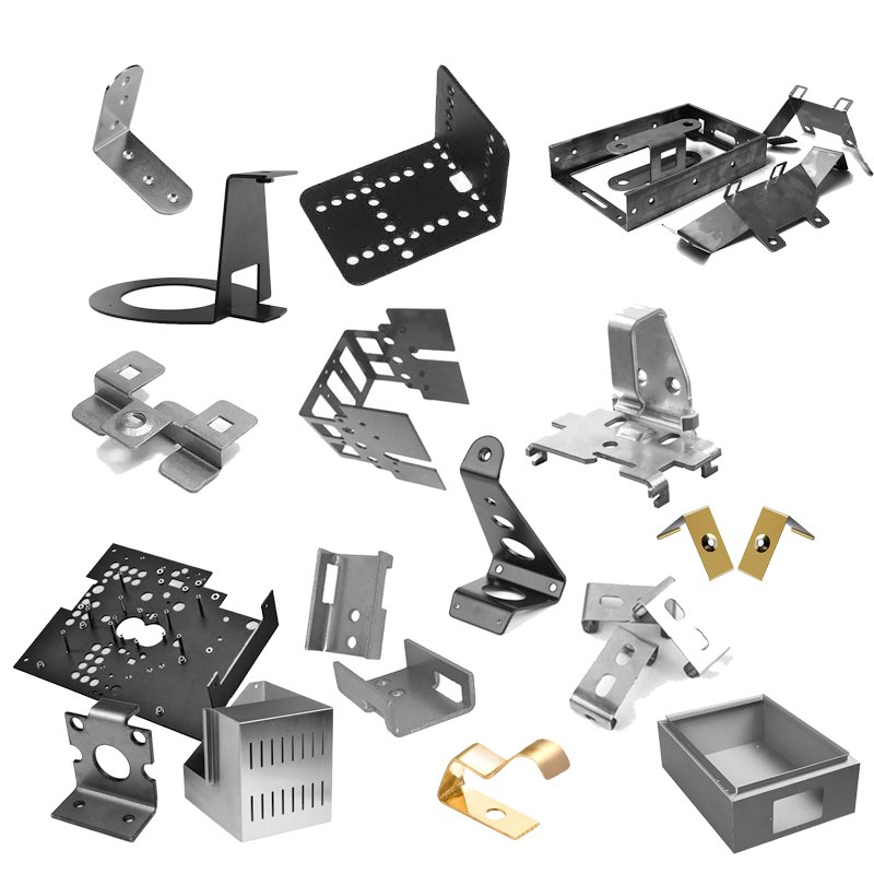 Metal Stamping Parts Custom Laser Cutting Bending Enclosure Processing Stainless Aluminium Welding Service