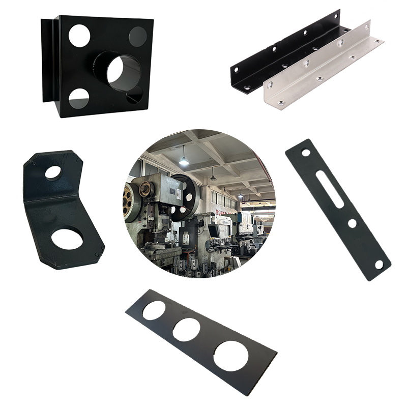 Custom Industrial Metal Parts Mild Steel Sheet Metal Fabrication with Powder Coating and Zinc Plating Plant Stamping Bending