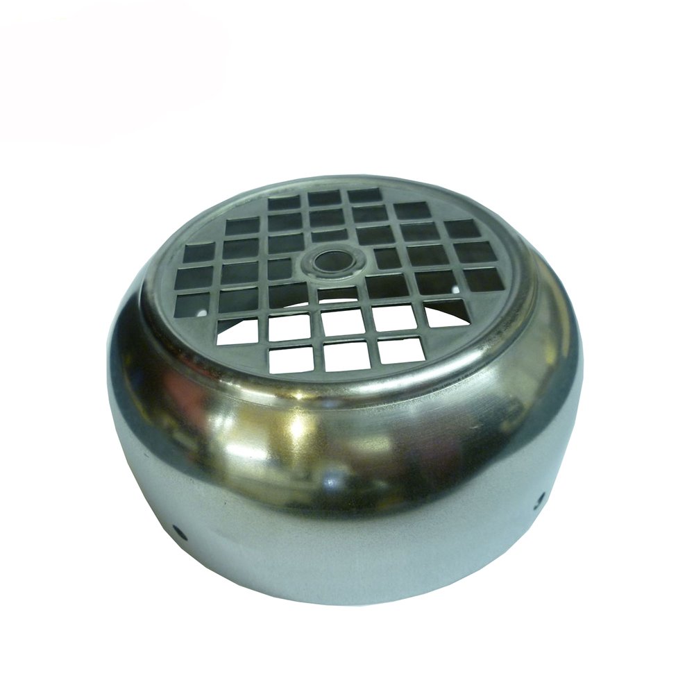 metal fabrication parts deep drawing fabrication service components aluminium electric motor fan cover manufacture