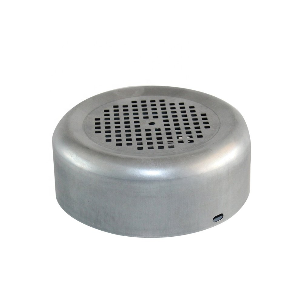 metal fabrication parts deep drawing fabrication service components aluminium electric motor fan cover manufacture