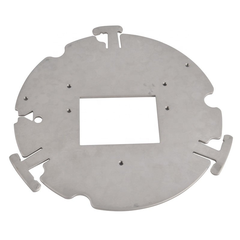Galvanized Steel Sheet Metal Fabrication OEM Custom Laser Cutting Bending Custom Anodized Aluminum Parts