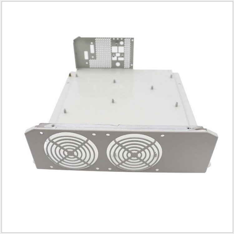 Sandblasted Silver Anodized Aluminum 6061 7075 Sheet Metal Parts