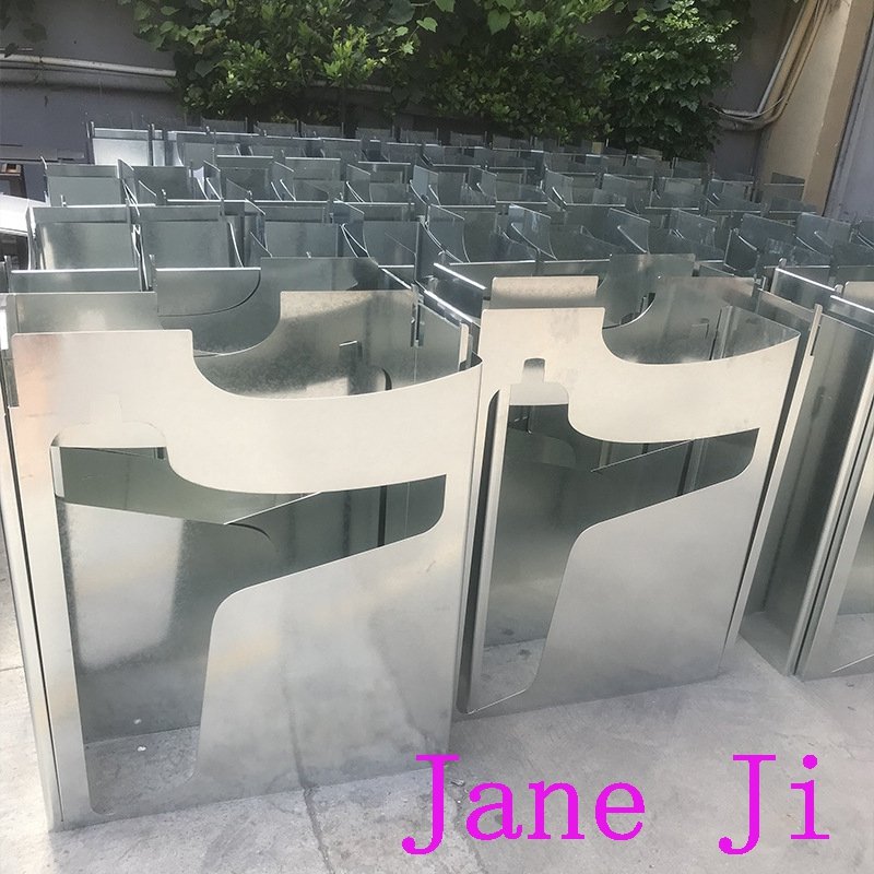 Sandblasted Silver Anodized Aluminum 6061 7075 Sheet Metal Parts