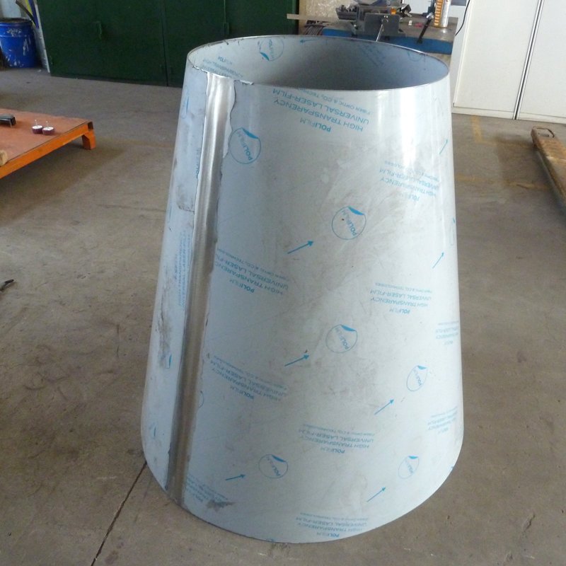 Custom Stainless Steel Sheet Metal Fabrication Rolling Product steel cone