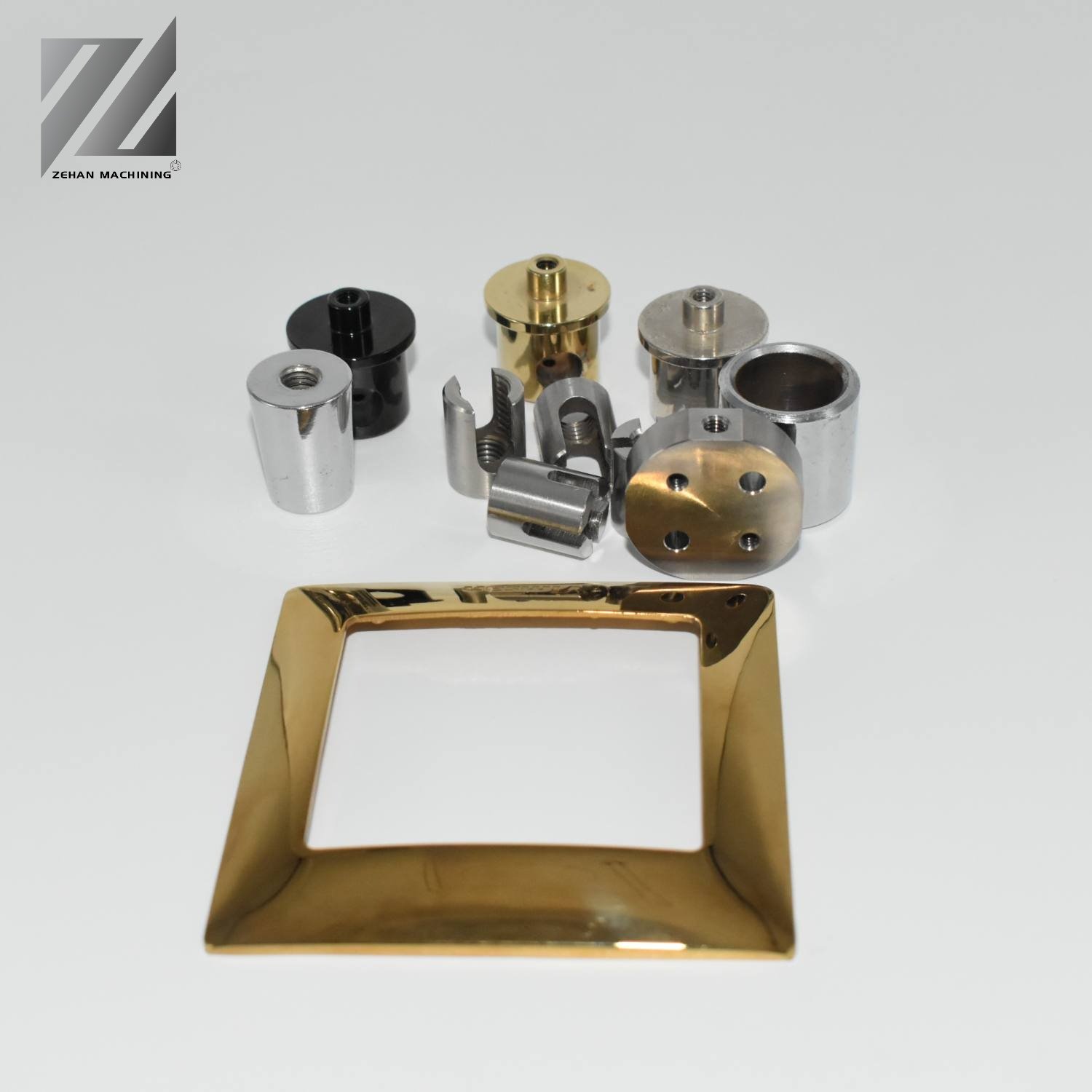 Professional Sheet Metal Fabrication Service Custom Gold Anodized Sheet Metal Case Sheet Metal Fabrication Parts