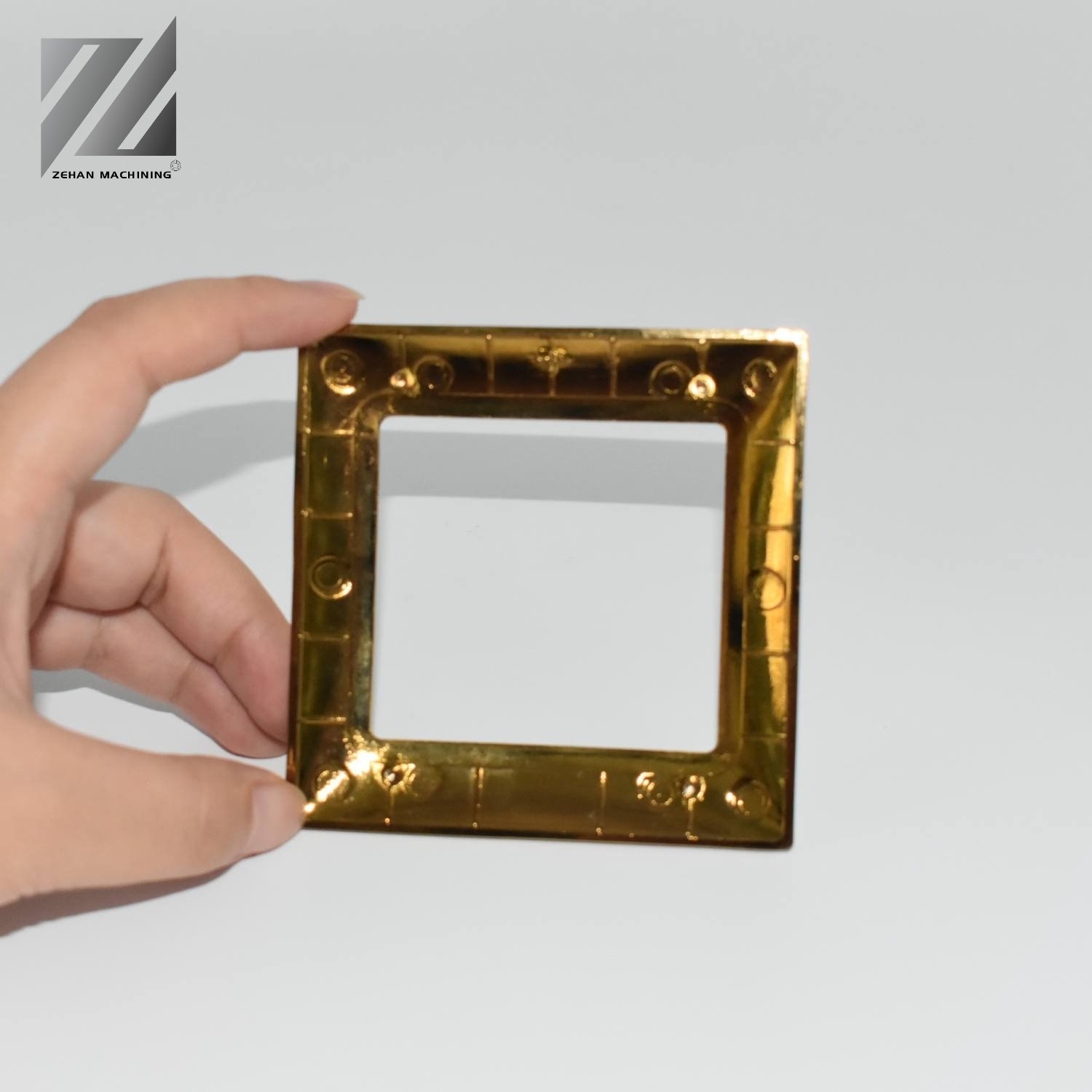 Professional Sheet Metal Fabrication Service Custom Gold Anodized Sheet Metal Case Sheet Metal Fabrication Parts