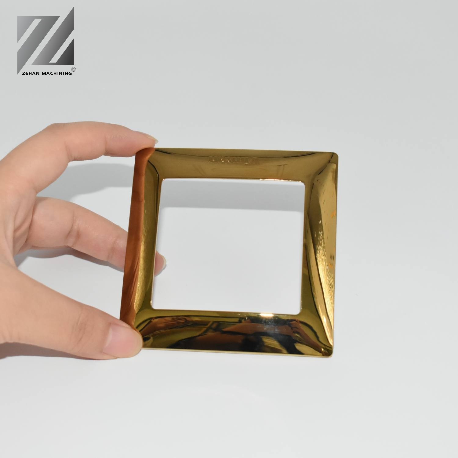 Professional Sheet Metal Fabrication Service Custom Gold Anodized Sheet Metal Case Sheet Metal Fabrication Parts