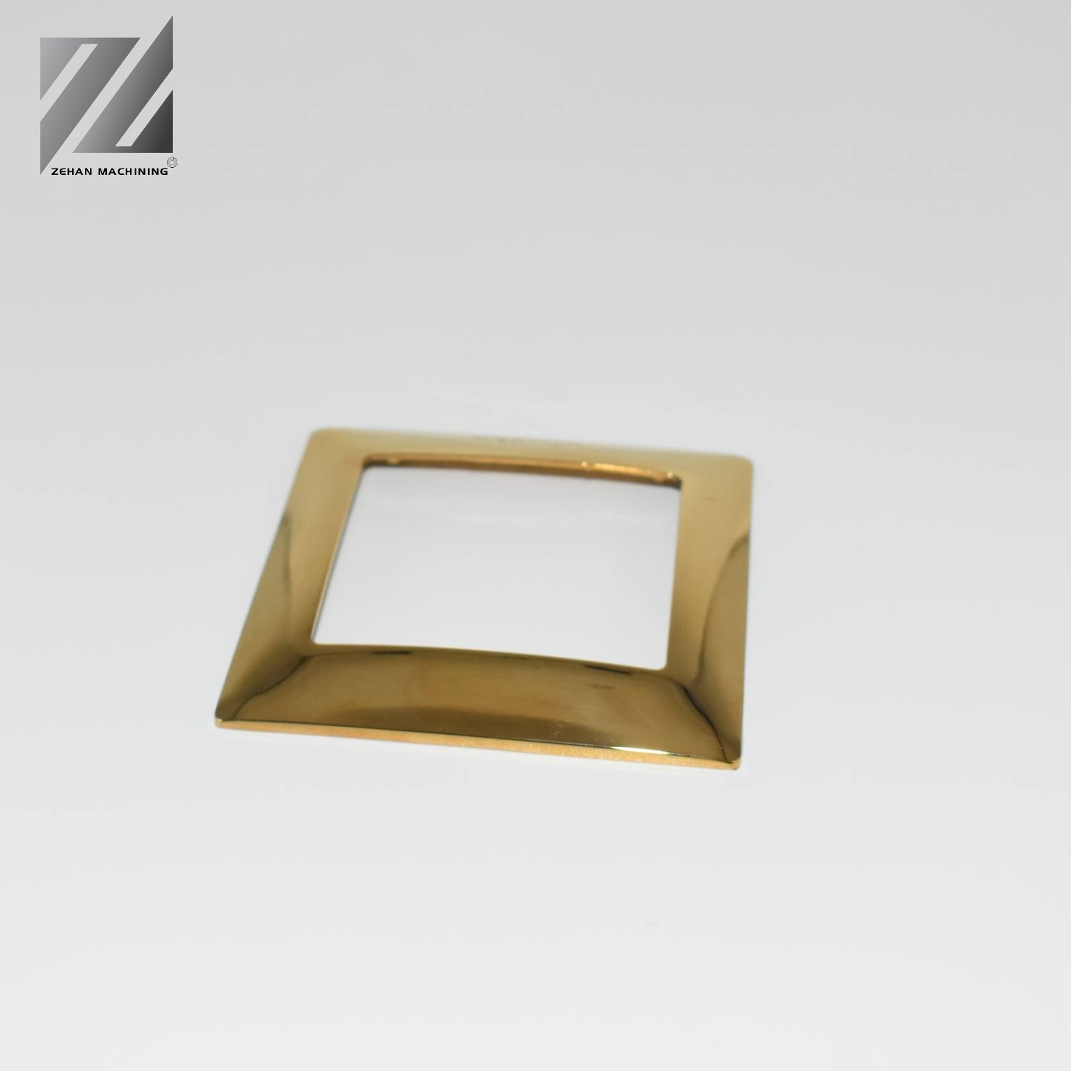 Professional Sheet Metal Fabrication Service Custom Gold Anodized Sheet Metal Case Sheet Metal Fabrication Parts