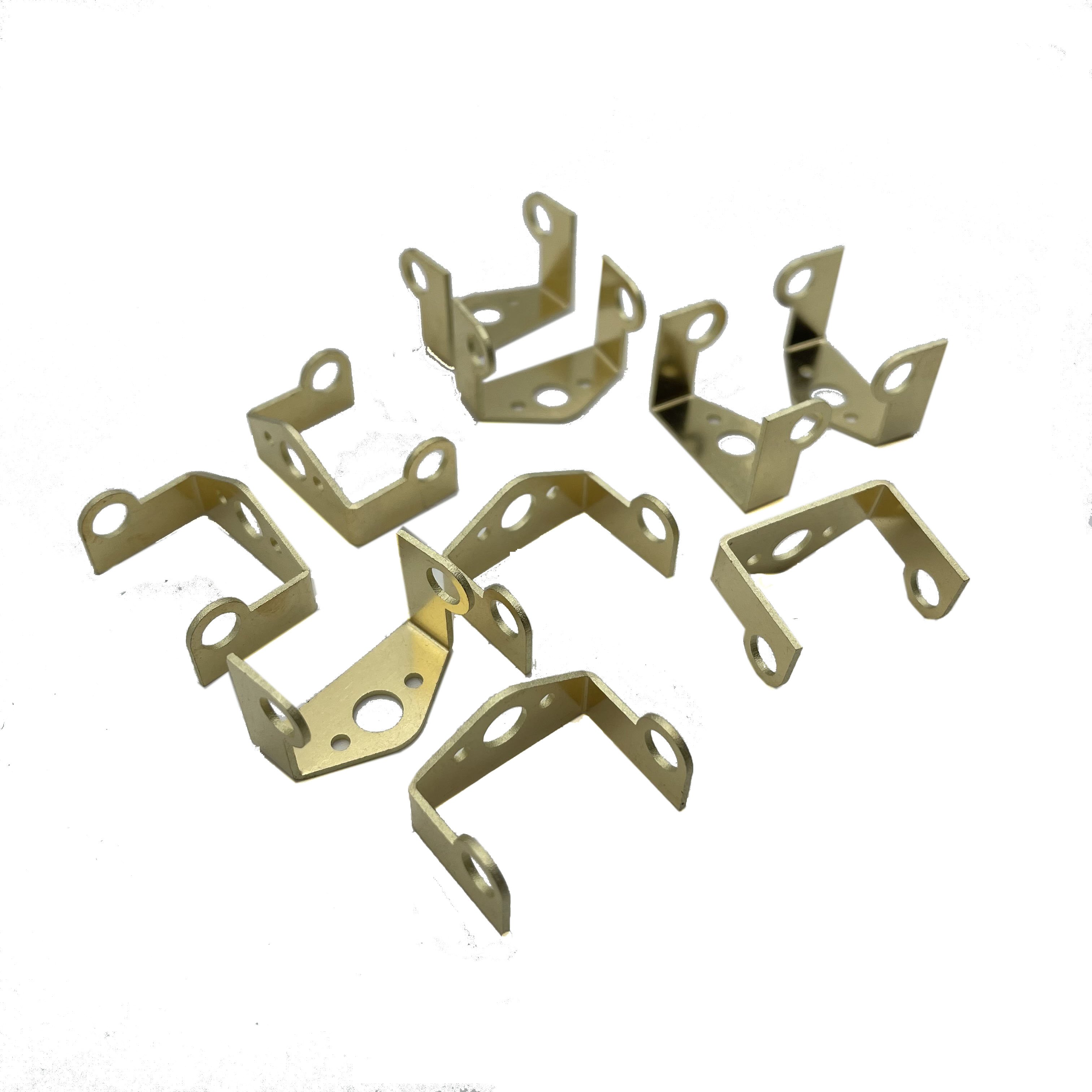 Factory Custom High Precision Metal Laser Cutting Sheet Metal Fabrication Brass Stamping Parts