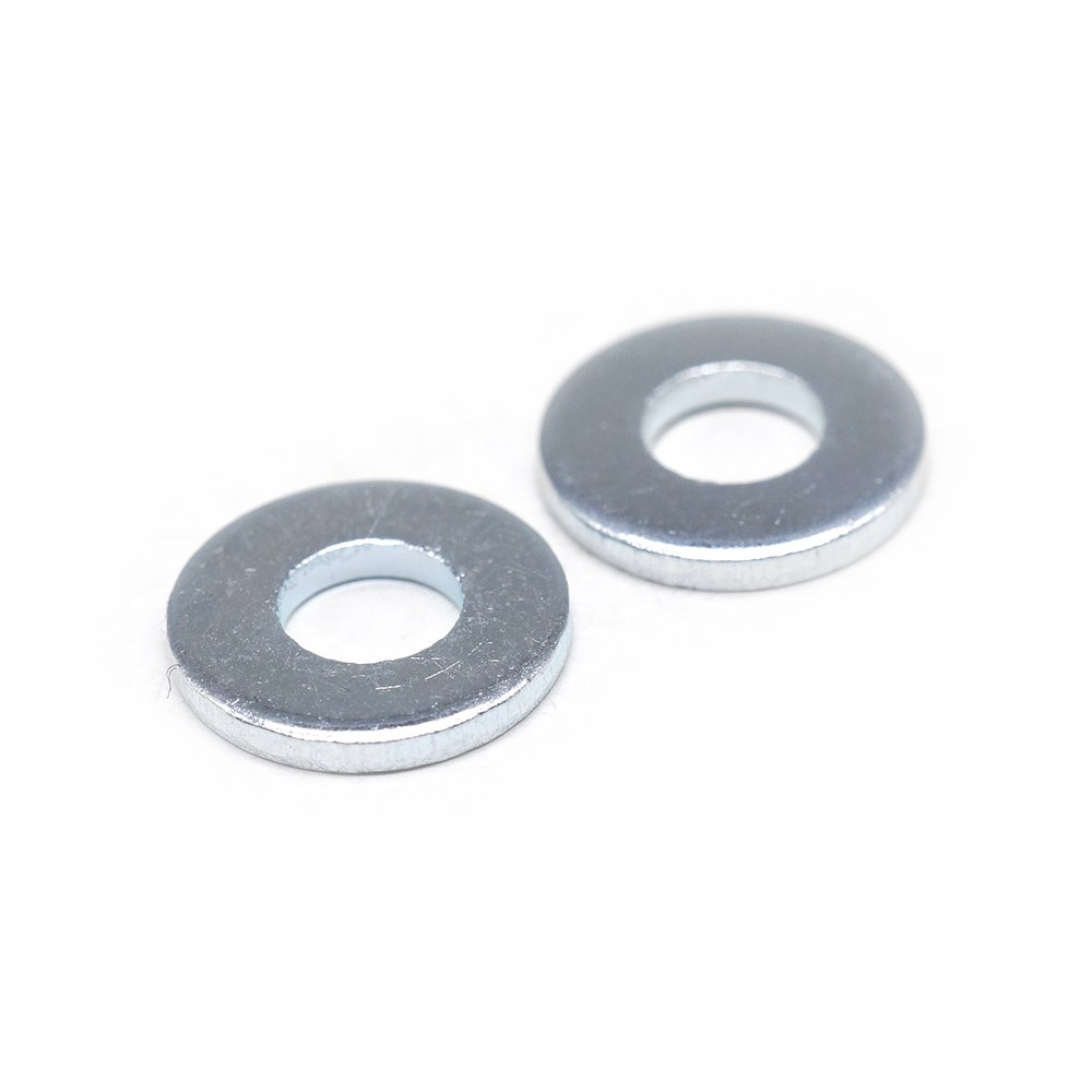Custom Sheet Metal Fabrication Stamping Part Low Carbon Steel Zinc Plated Flat Washers Gasket