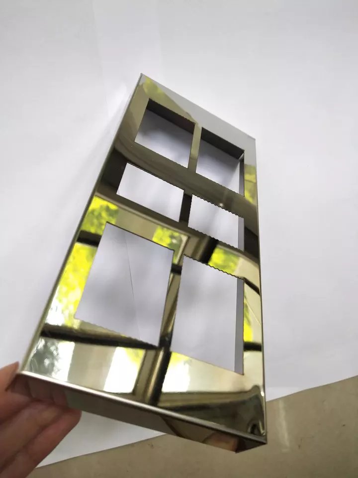 Custom high quality made metalwork pieces laser cutting service steel parts sheet metal fabrication