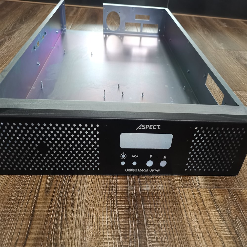Custom bending stamping works box enclosure processing welding service stainless aluminium steel sheet metal fabrication