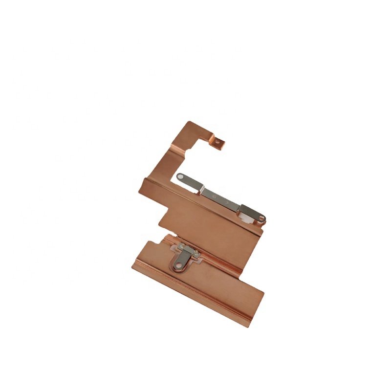 High quality custom red bronze precision sheet metal automation equipment Metal stamping parts sheet metal parts