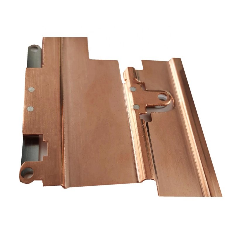 High quality custom red bronze precision sheet metal automation equipment Metal stamping parts sheet metal parts