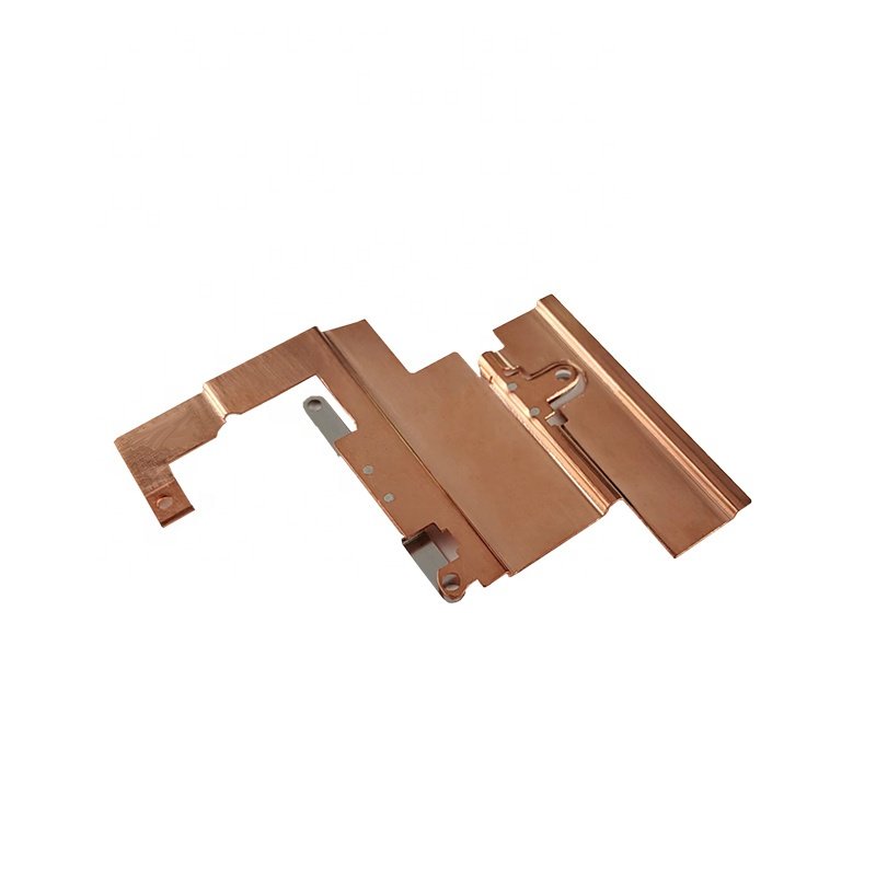 High quality custom red bronze precision sheet metal automation equipment Metal stamping parts sheet metal parts